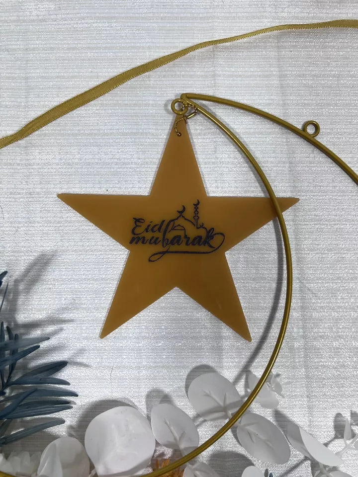 Eid Ramadan Mubarak Moon Decor