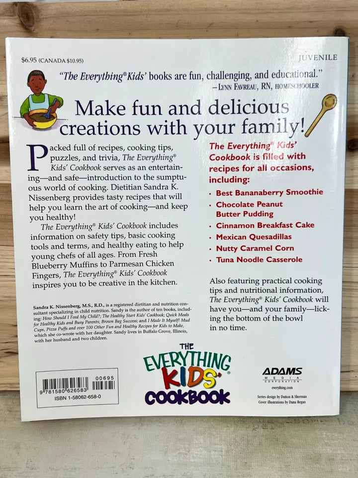 Everything® Kids Ser.: The Everything Kids' Cookbook : From Mac 'n Cheese to...