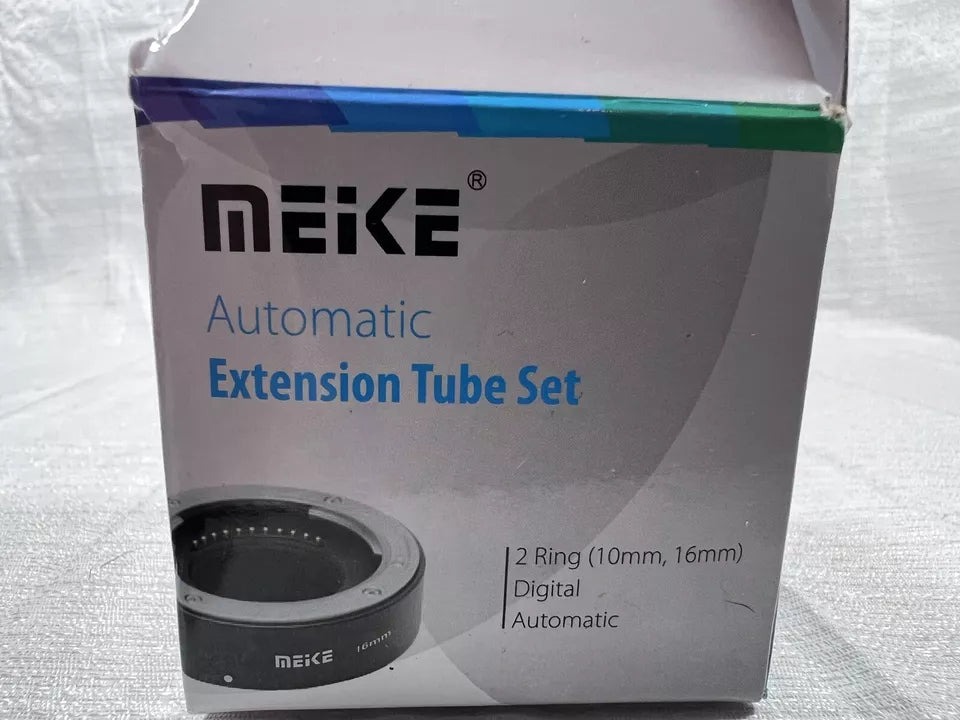 Meike MK-S-AF3B Auto Focus Macro Extension Tube Set Ring For Sony Micro DSLR NEW