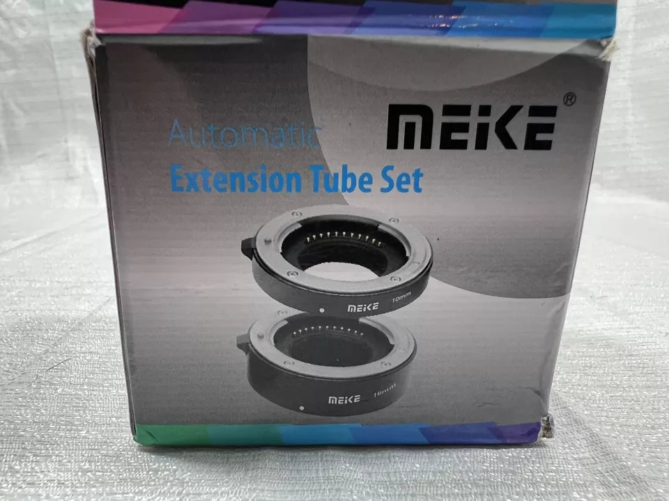 Meike MK-S-AF3B Auto Focus Macro Extension Tube Set Ring For Sony Micro DSLR NEW