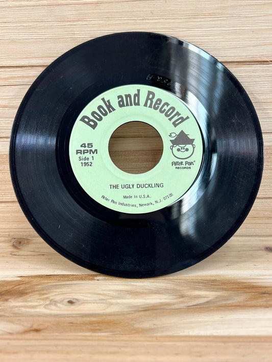 Peter Pan Records - The Ugly Duckling - 45 RPM - 1952 - Plays Through - No skips - No Book, just the record - Kids records - vintage vinyl