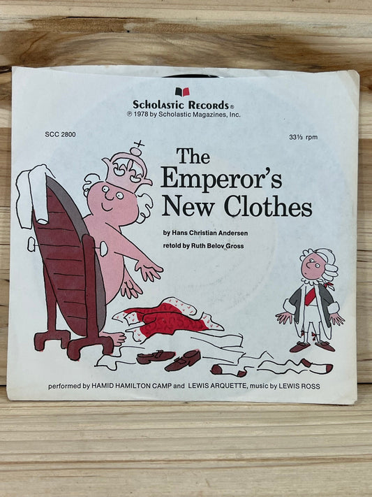 Scholastic Records - The Emperor's New Clothes - 33 1/3 RPM - 1978 - Plays Through - No skips - Kids records - vintage vinyl