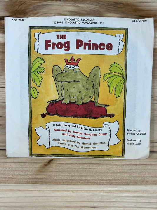 Scholastic Records - The Frog Prince - 33 1/3 RPM - 1974 - Plays Through - No skips - Kids records - vintage vinyl