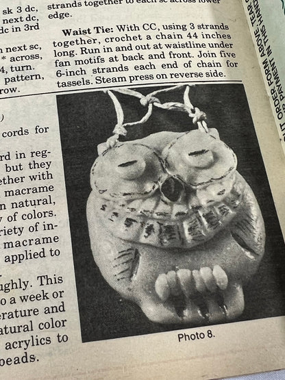 The Workbasket and Home Arts Magazine - May 1979 - Knitting, Crochet, Cooking recipes, tatting, needlepoint, flowers, sewing, crafting