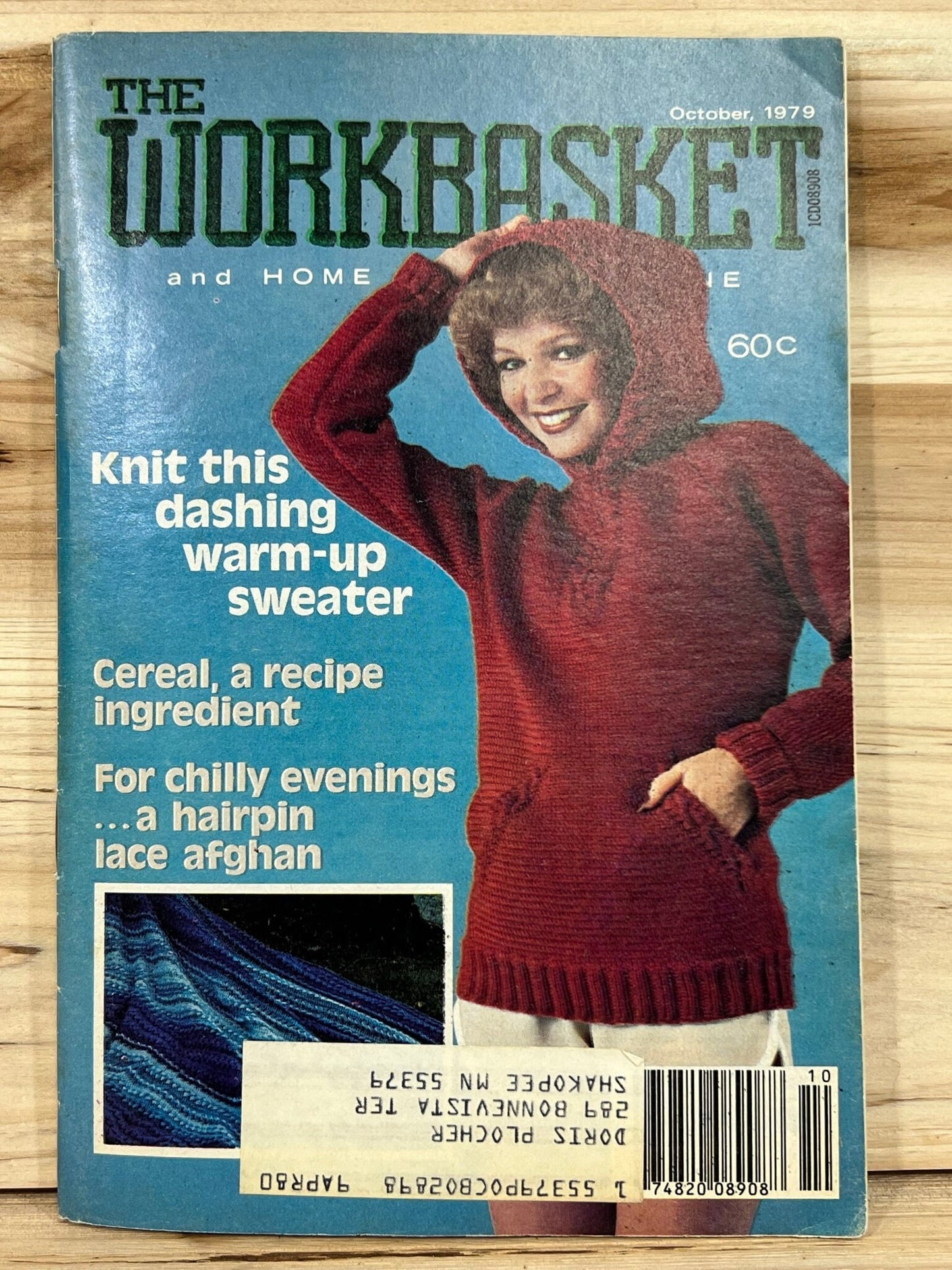 The Workbasket and Home Arts Magazine - October 1979 - Knitting, Crochet, Cooking recipes, tatting, needlepoint, flowers, sewing, crafting