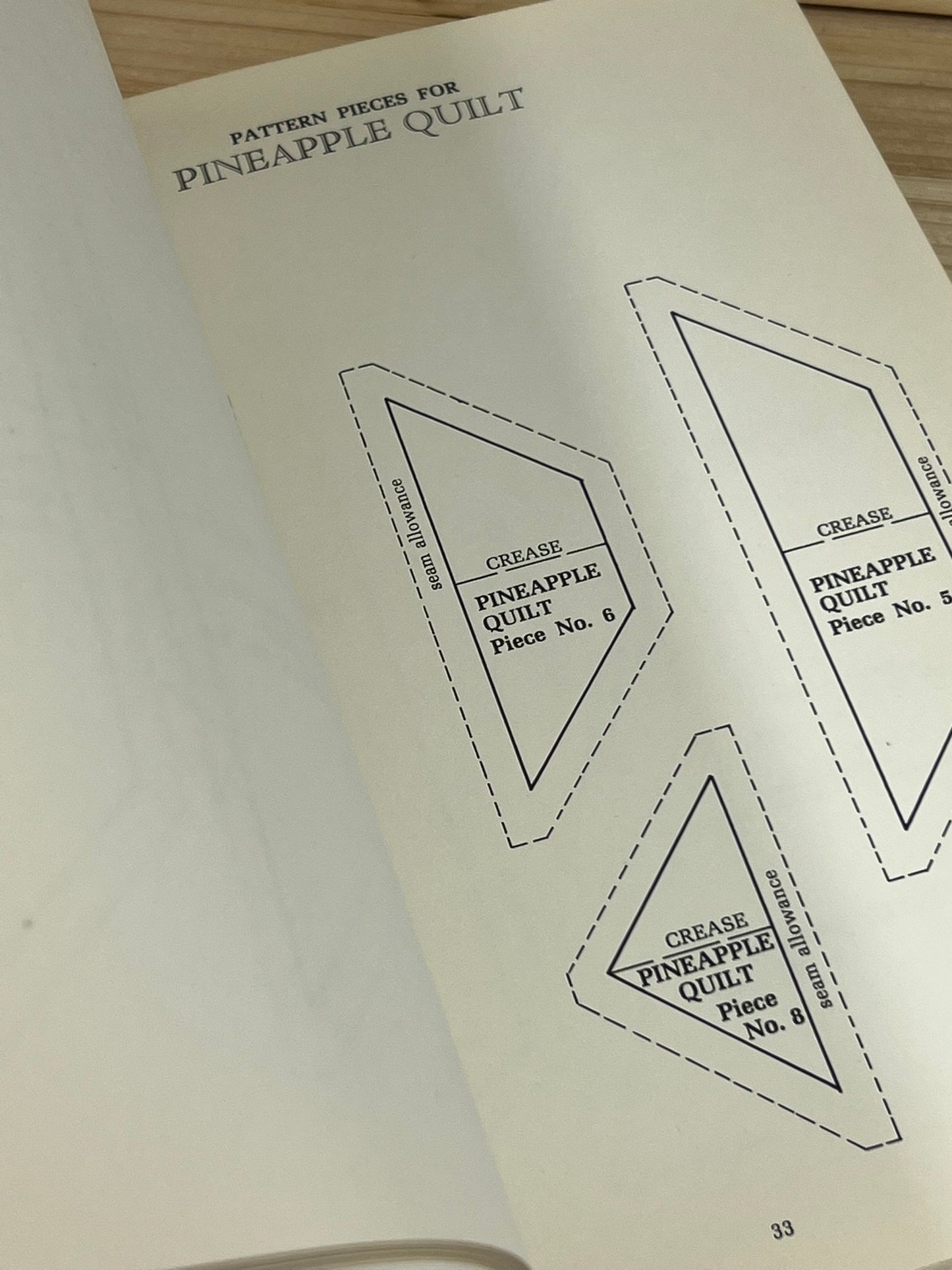 Traditional Patchwork Patterns - Full-Size Cut-outs and Instructions for 12 quilts by Carol Belanger Grafton - 1974