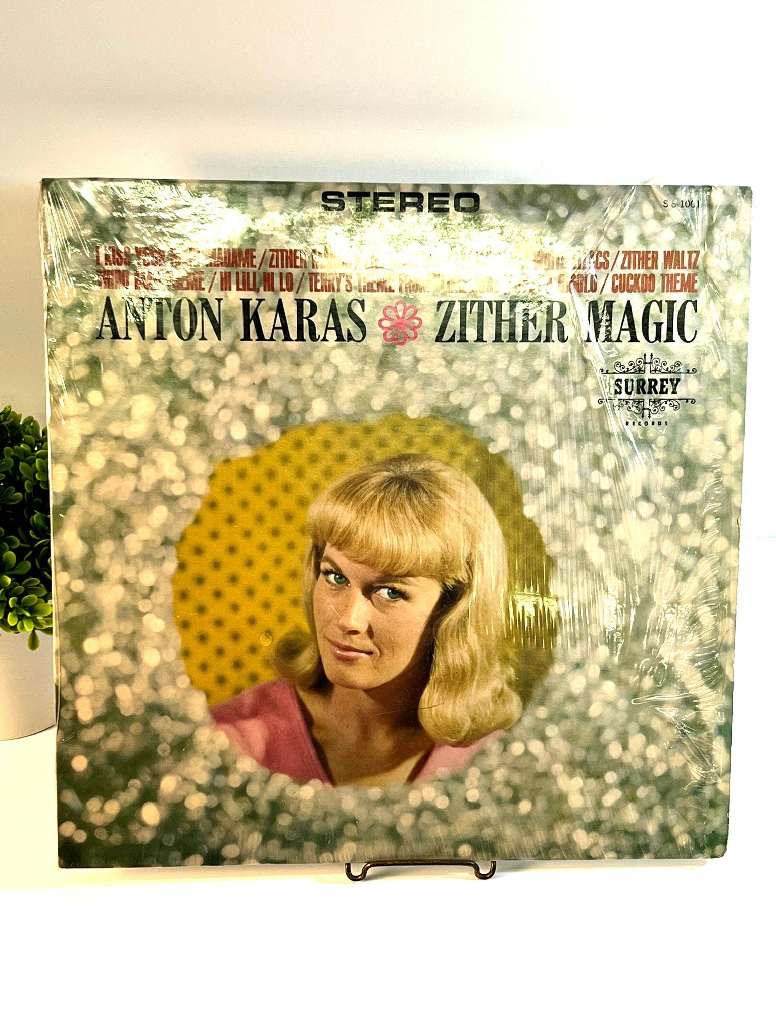 Zither Magic Anton Karas Surrey Vintage Vinyl, LP, Album, Record