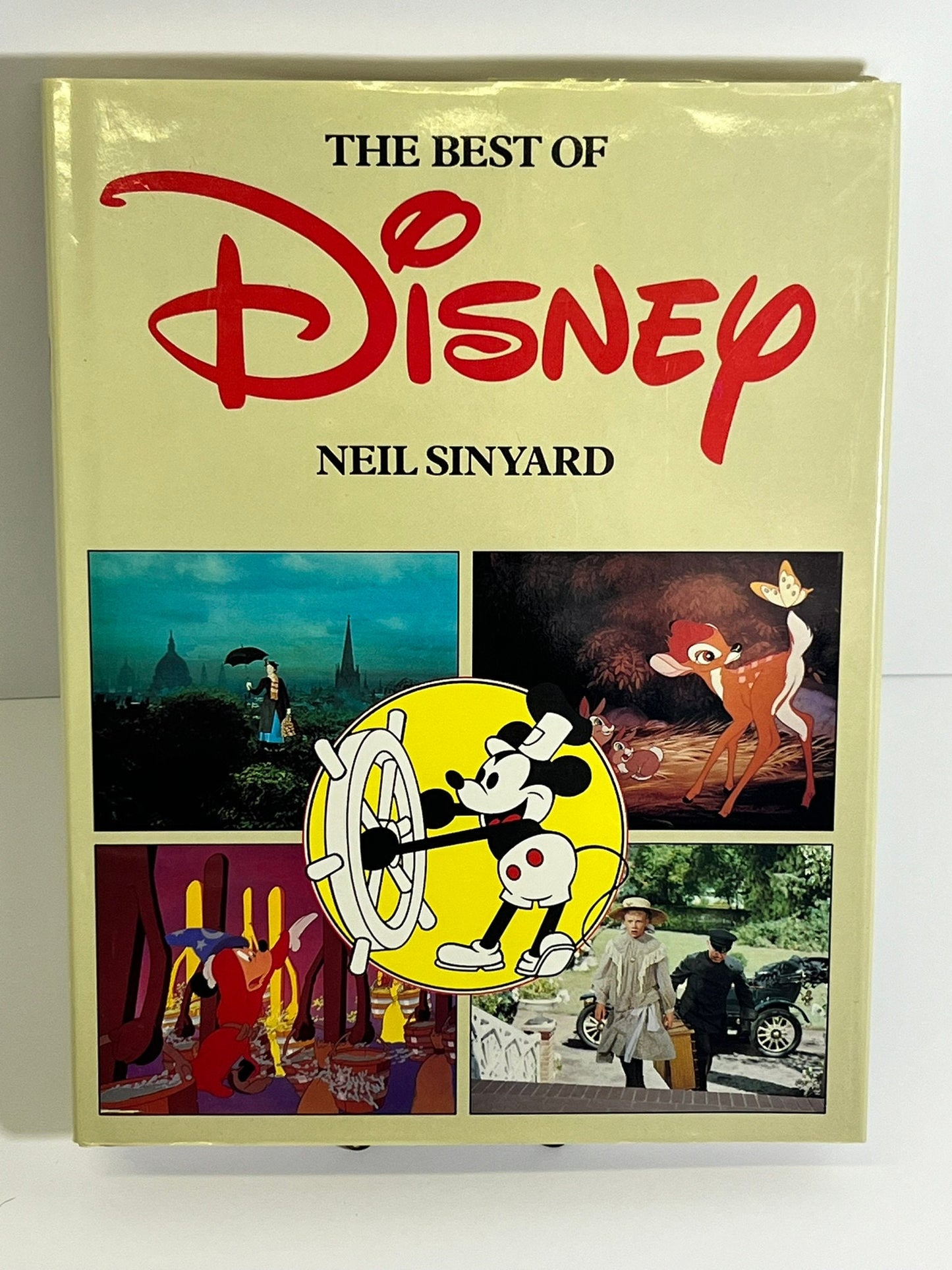 The Best of Disney by Neil Sinyard - 217 color illustrations, 115 black and white illustrations - coffee table art book