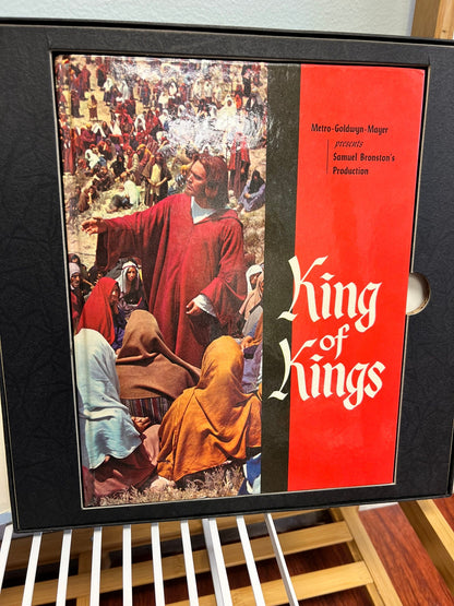 King of Kings composed and conducted by Miklos Rozsa MGM Records Deluxe Edition - Book, Prints, and Vinyl, LP, Record