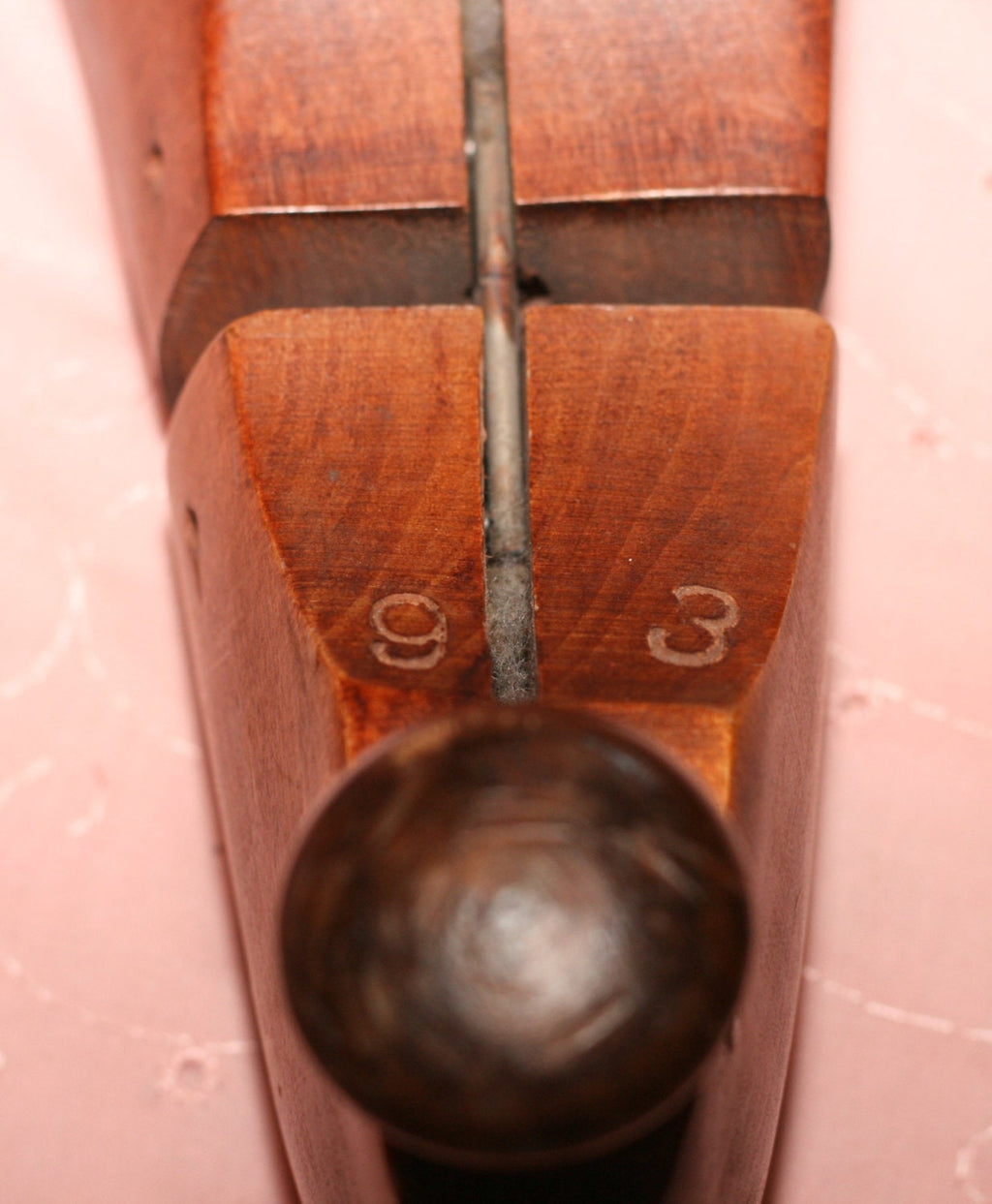 Vintage Dark Brown Wood Shoe Forms