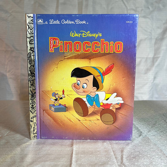 a Little Golden Book Walt Disney’s Pinocchio