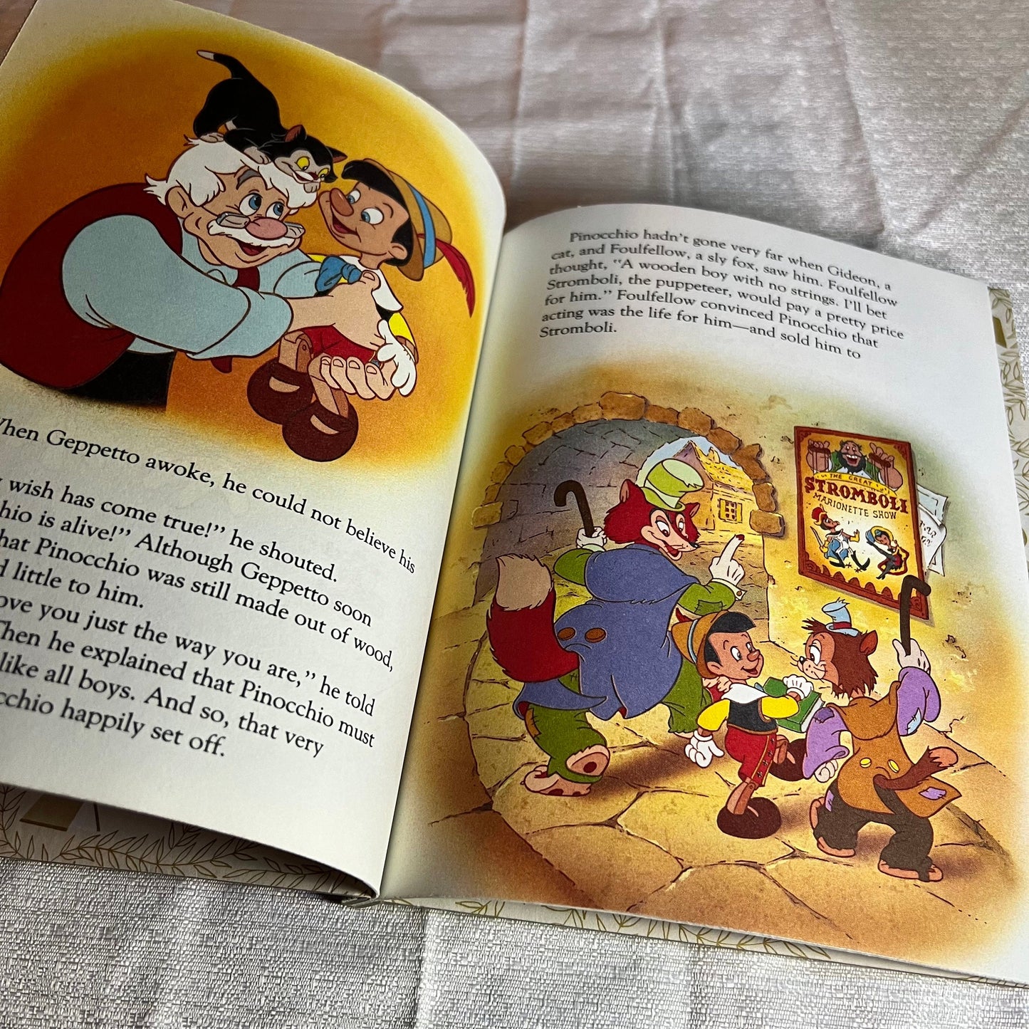 a Little Golden Book Walt Disney’s Pinocchio