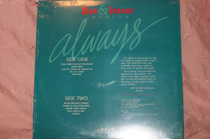 Bob and Jeanne Johnson - Always Vinyl, LP, Record