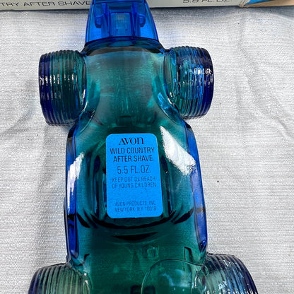 Vintage Avon Sure Winner Racing Car Wild Country Aftershave for Men