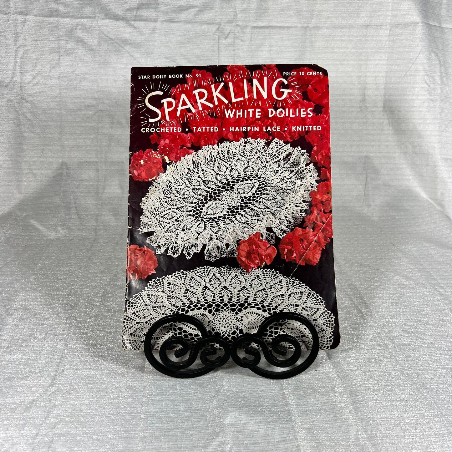 Star Doily Book #91 Sparkling White Doilies - 1952 The American Thread Company