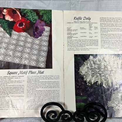 Star Doily Book #91 Sparkling White Doilies - 1952 The American Thread Company