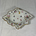 Limoges France Violet Pompadour Trinket Dish
