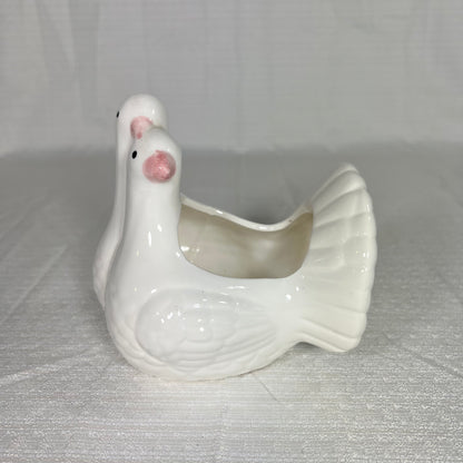 Vintage Dove Planter