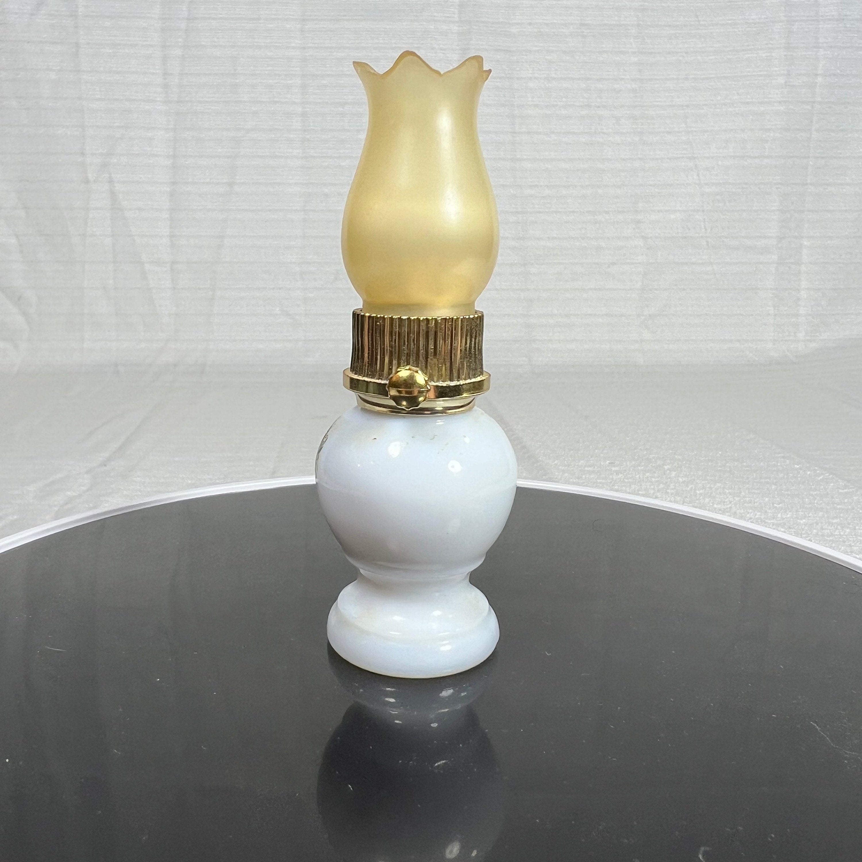 Avon Moonwind Perfume Hurricane Lamp Bottle