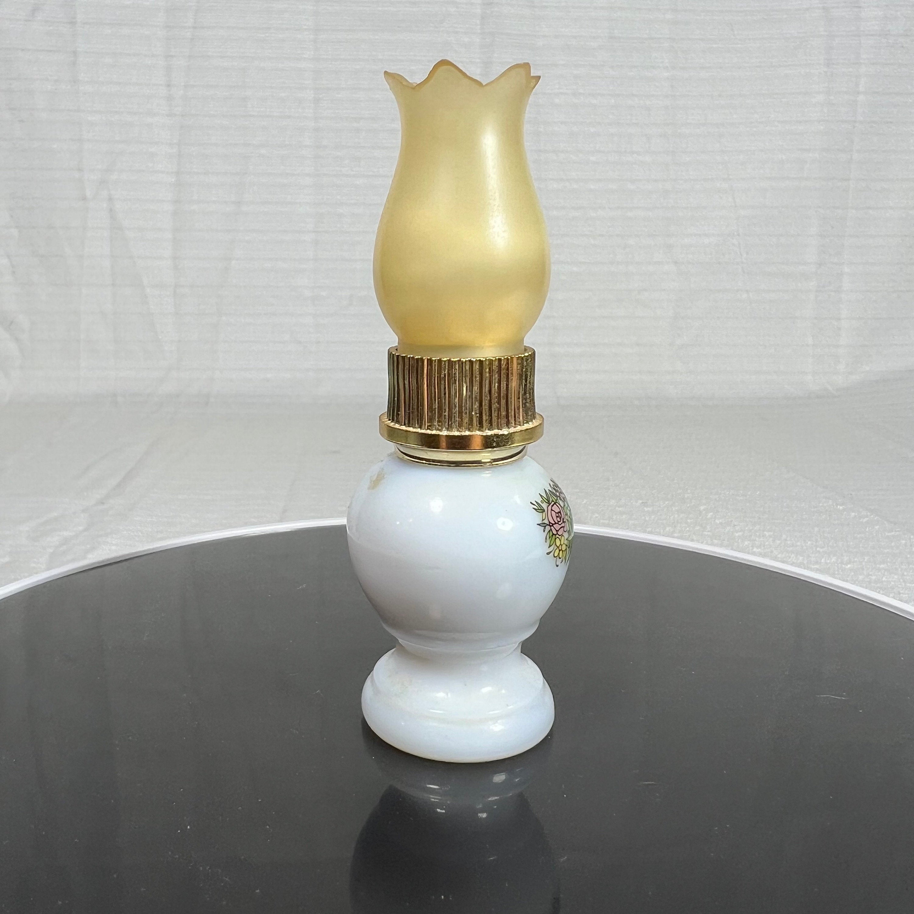 Avon Moonwind Perfume Hurricane Lamp Bottle