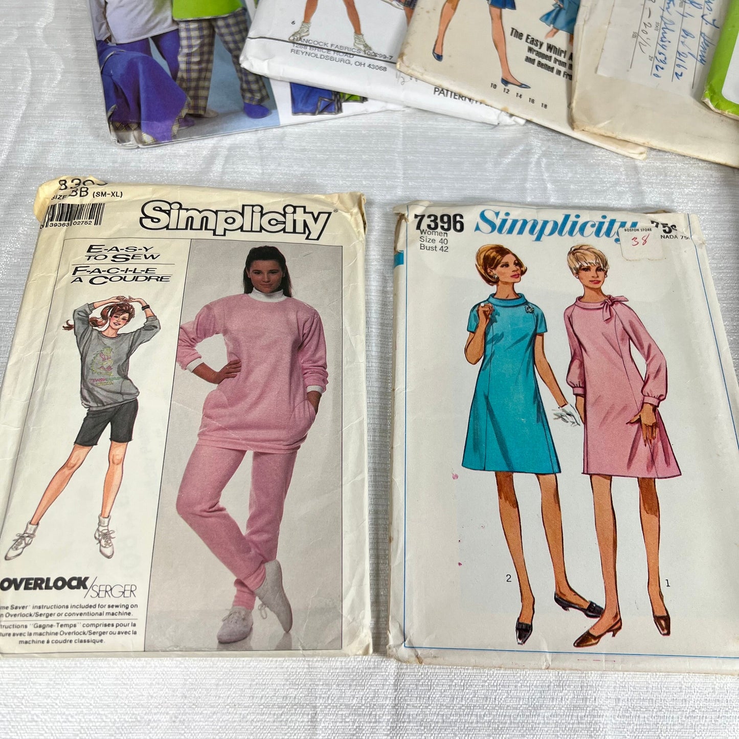 Vintage Sewing Pattern Lot