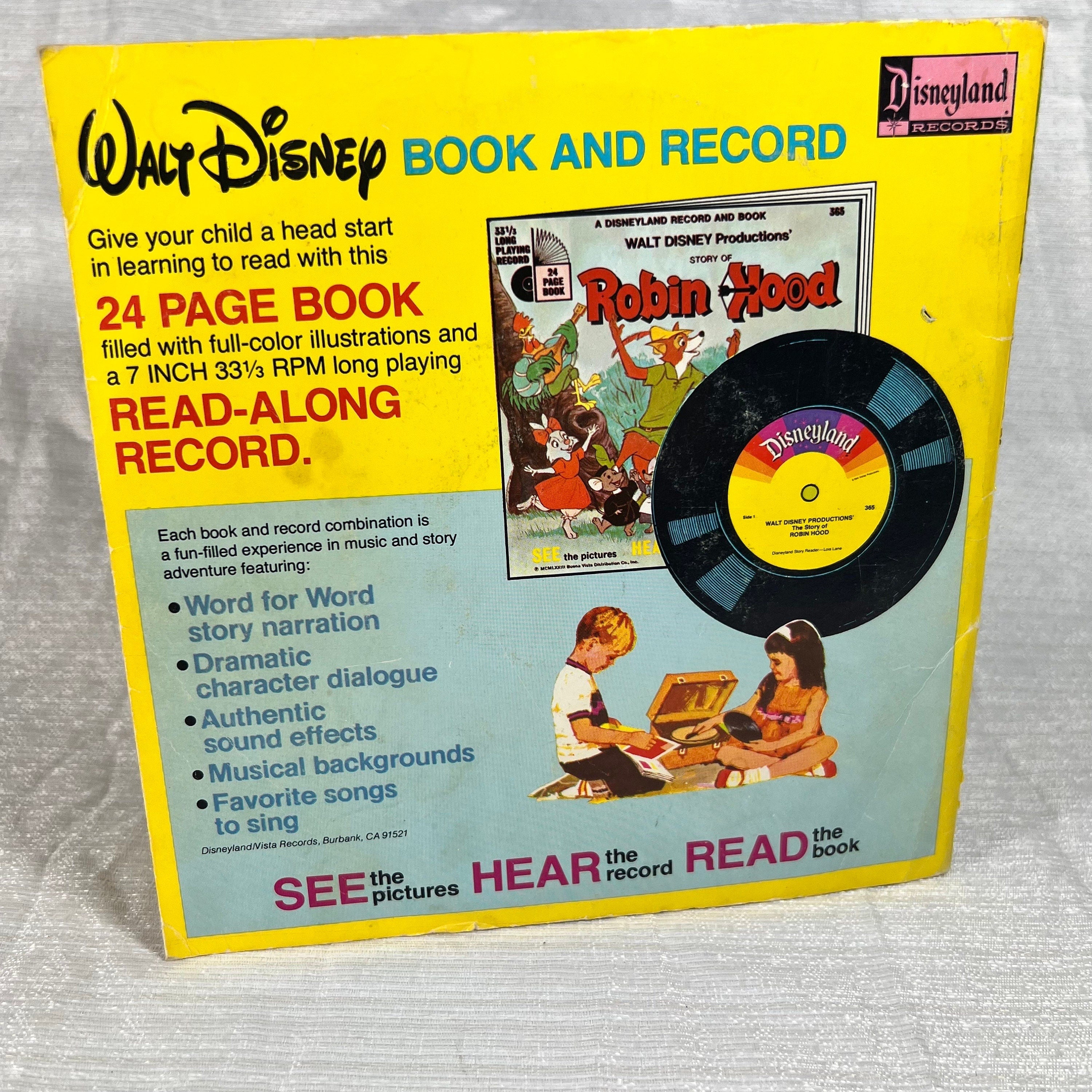 Walt Disney’s Story of The Three Little Pigs Record and Read-Along Book - tested - Kids records - vintage vinyl
