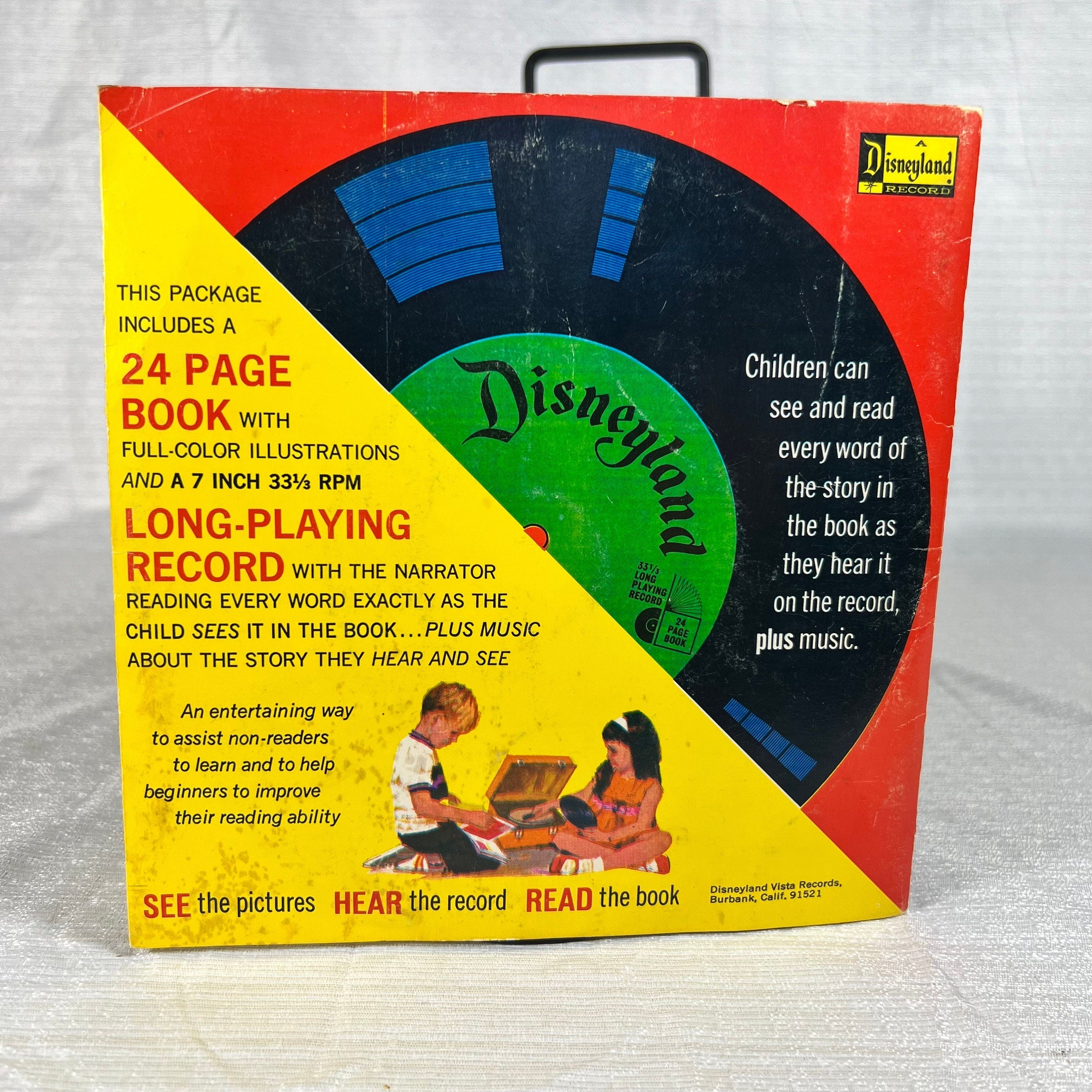 Walt Disney’s Story of The 101 Dalmatians Record and Read-Along Book Set - tested - Kids records - vintage vinyl