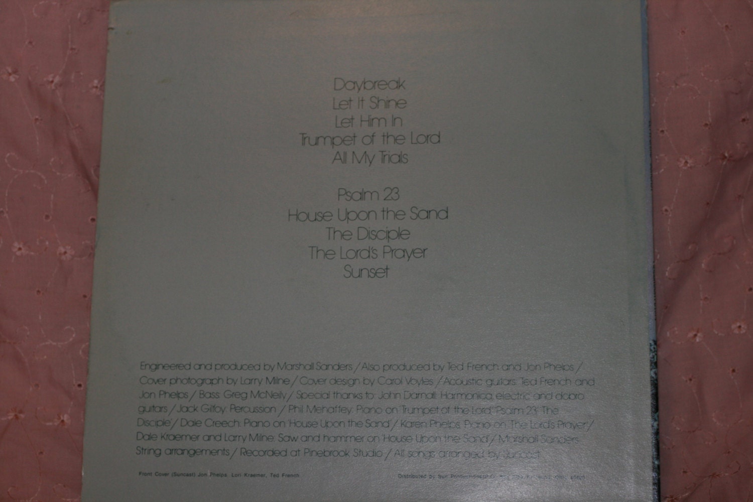 Let it Shine - Suncast Vinyl, LP, Record