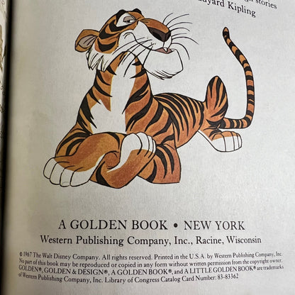 a Little Golden Book Walt Disney’s The Jungle Book