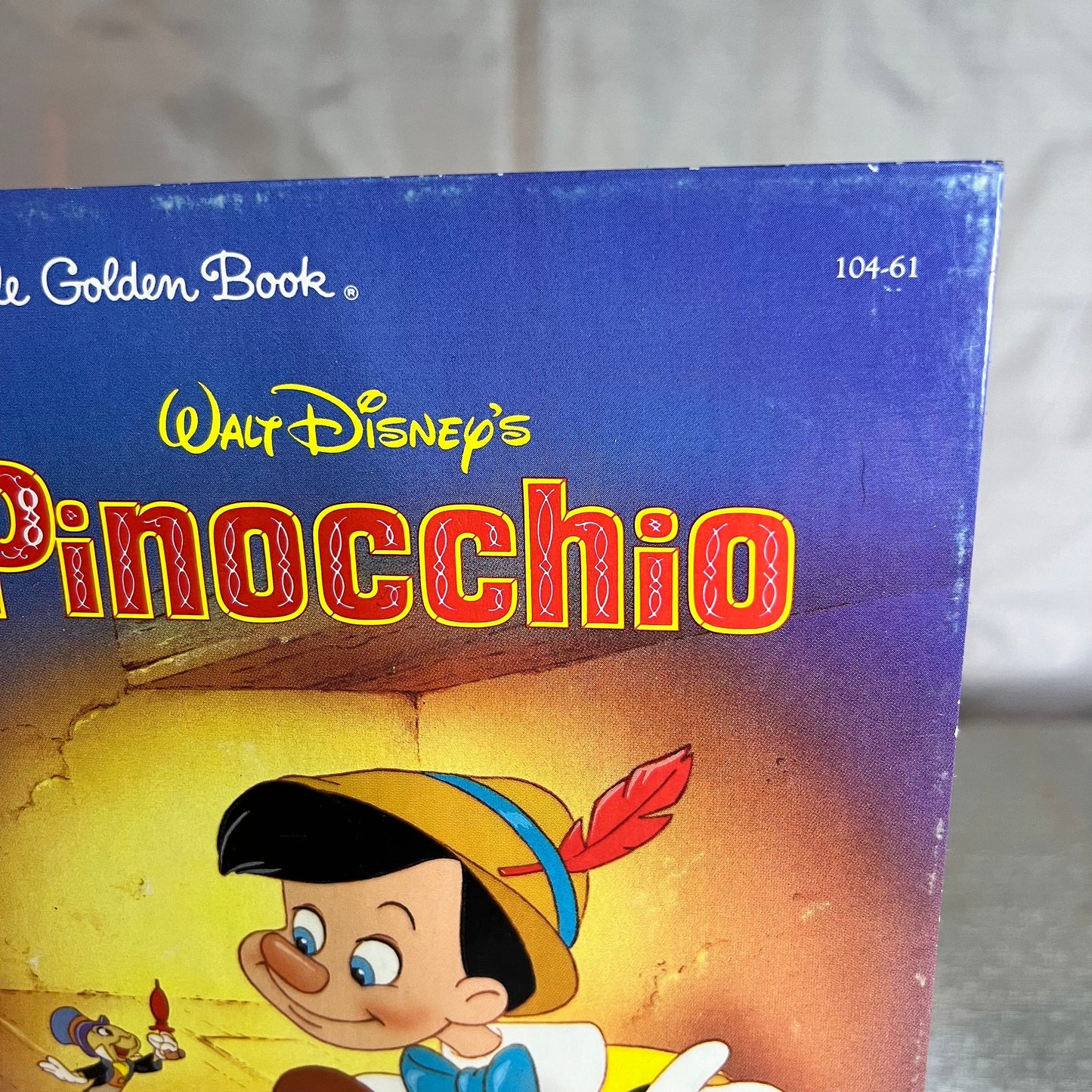 a Little Golden Book Walt Disney’s Pinocchio