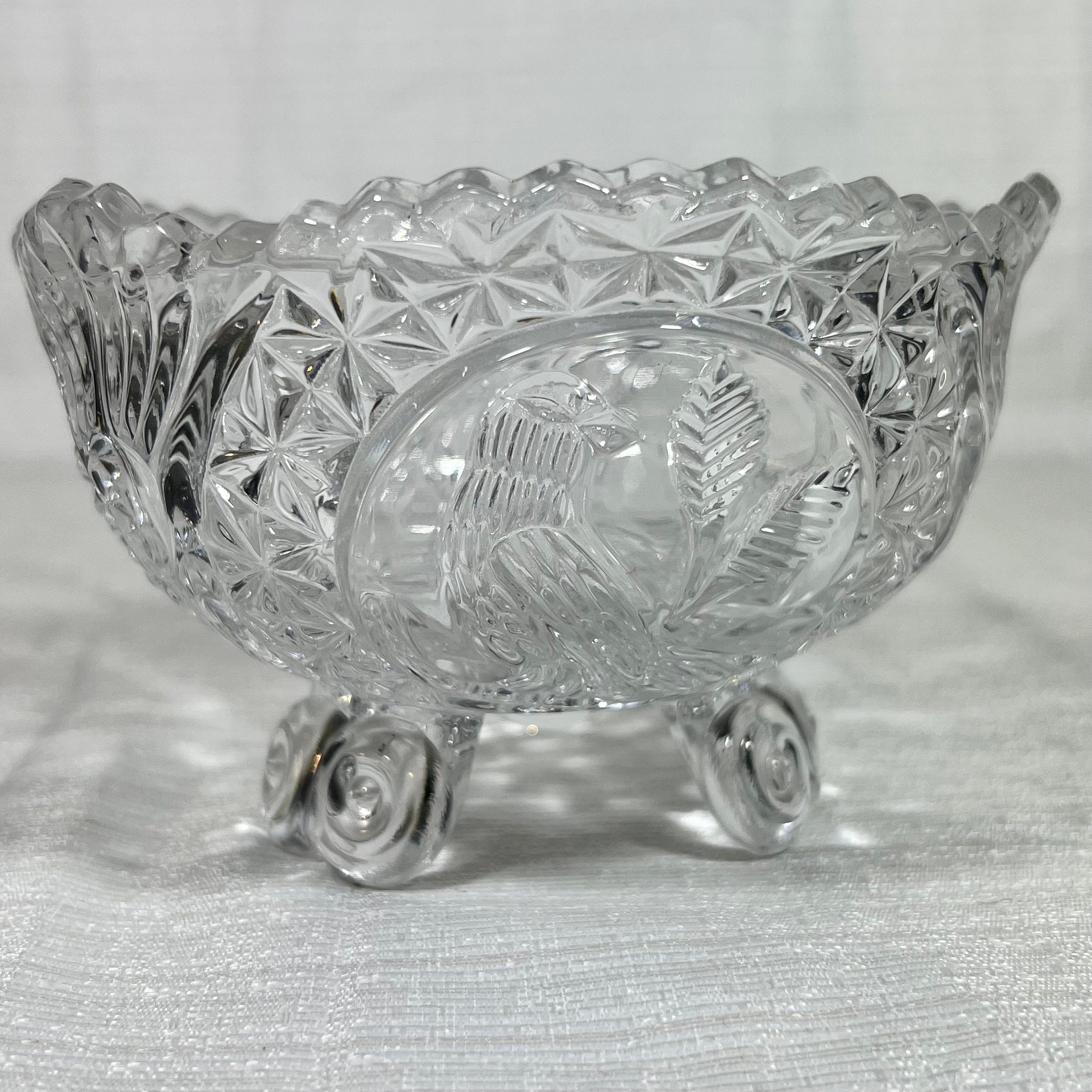 Hofbauer Byrdes West Germany Crystal Bowl