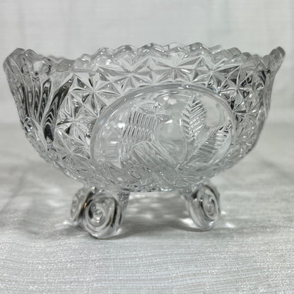 Hofbauer Byrdes West Germany Crystal Bowl