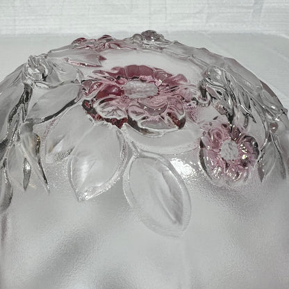 Vintage Mikasa Rosella Glass Bowl