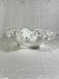 Vintage Fenton Silver Crest Crimped and Ruffle Edged Bowl