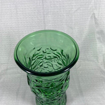 E.O. Brody Medium MCM Green Crinkle Vase