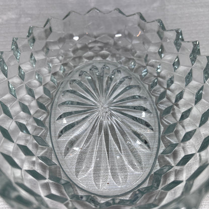 Fostoria American Clear Glass Vegetable Bowl #1 - small chip