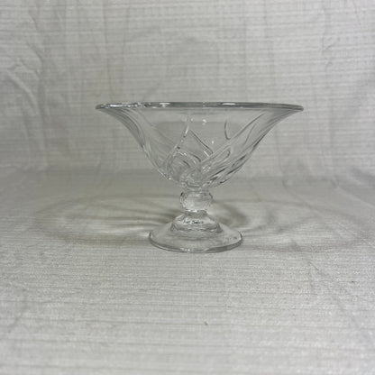 J.G. Durand Princess House Pedestal Swirl Candy Dish