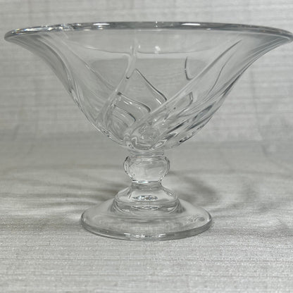 J.G. Durand Princess House Pedestal Swirl Candy Dish