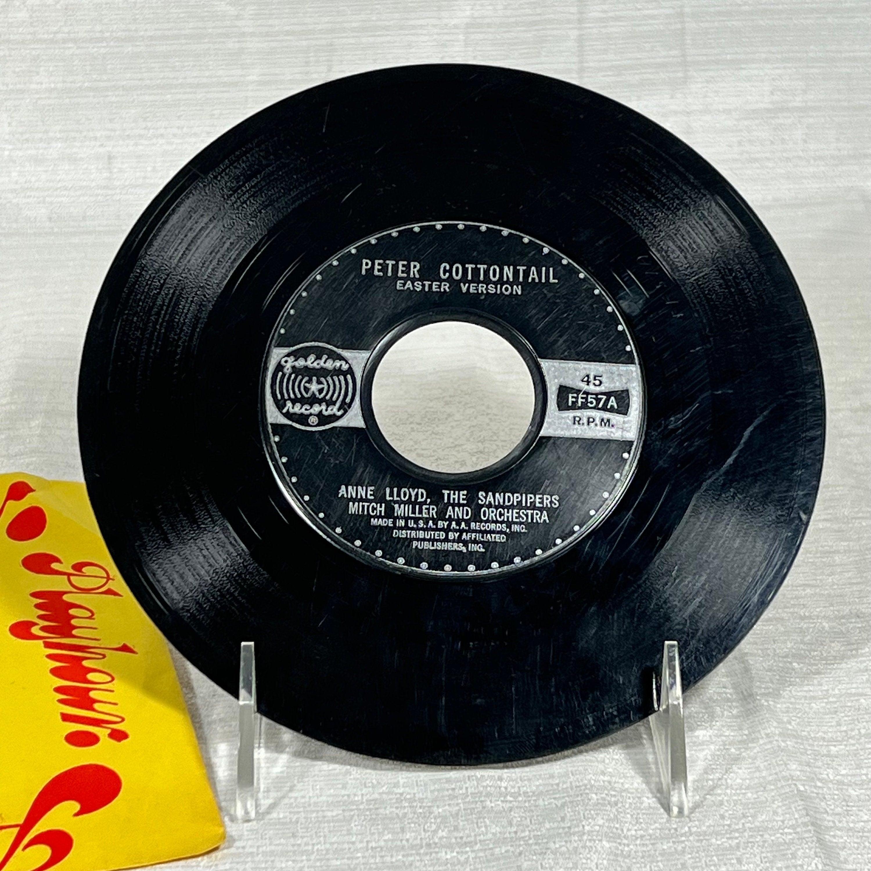 Golden Records Peter Cottontail - Plays Through - No skips - Kids records - vintage vinyl