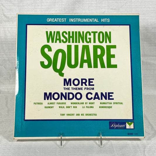 Tony Vincent and His Orchestra, Washington Square - More (The Theme from Mondo Cane) Record - Vintage vinyl, album