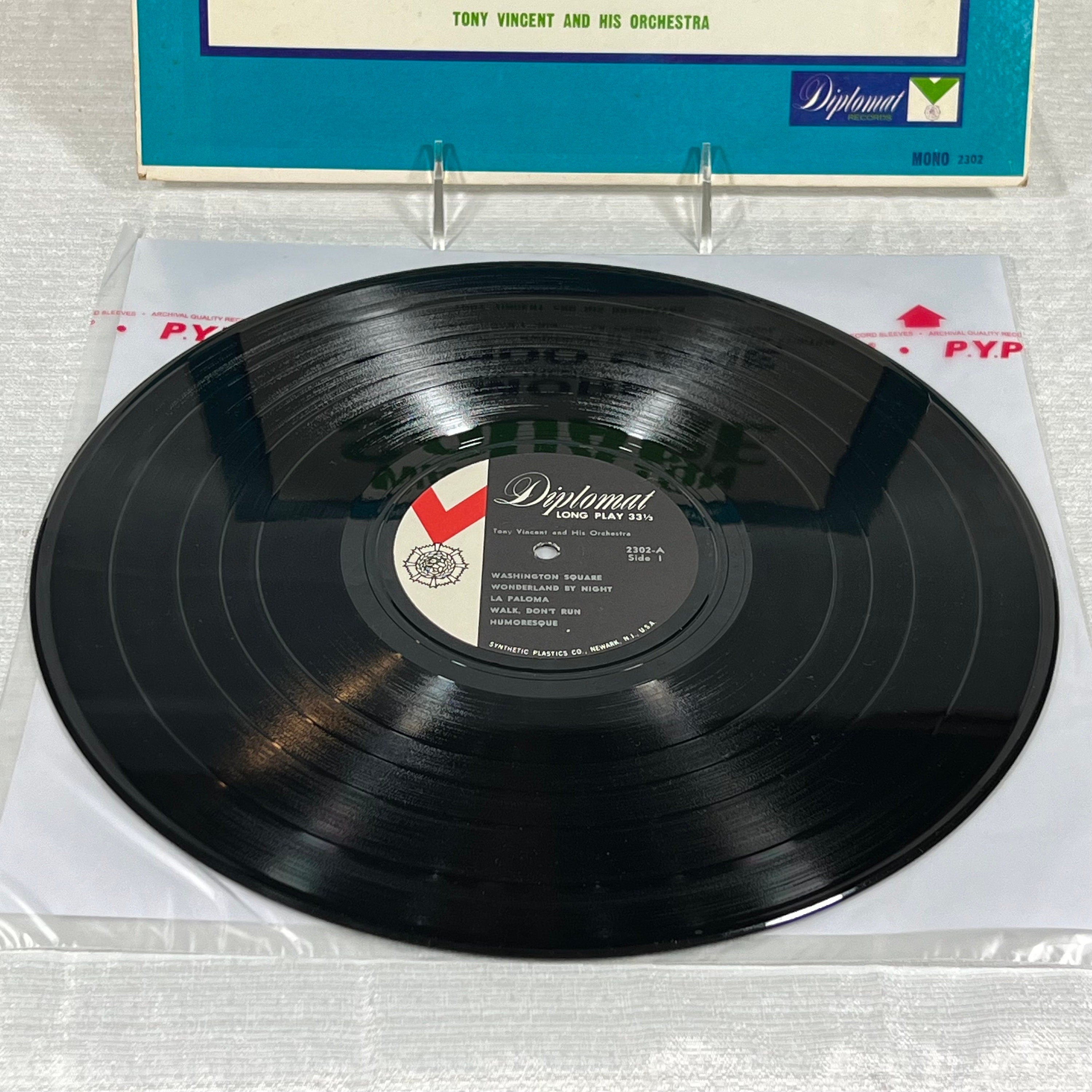 Tony Vincent and His Orchestra, Washington Square - More (The Theme from Mondo Cane) Record - Vintage vinyl, album