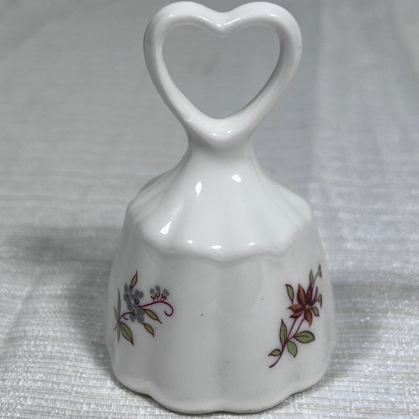 Vintage Brinton Bone China Floral Miniature Bell