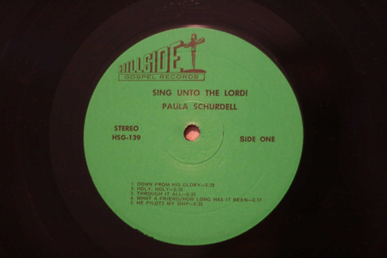 Sing Unto the Lord! - Paula Schurdell, Vintage Signed Record, LP, Vinyl