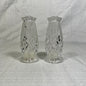 Gorham King Edward Lead Crystal Salt and Pepper Shakers