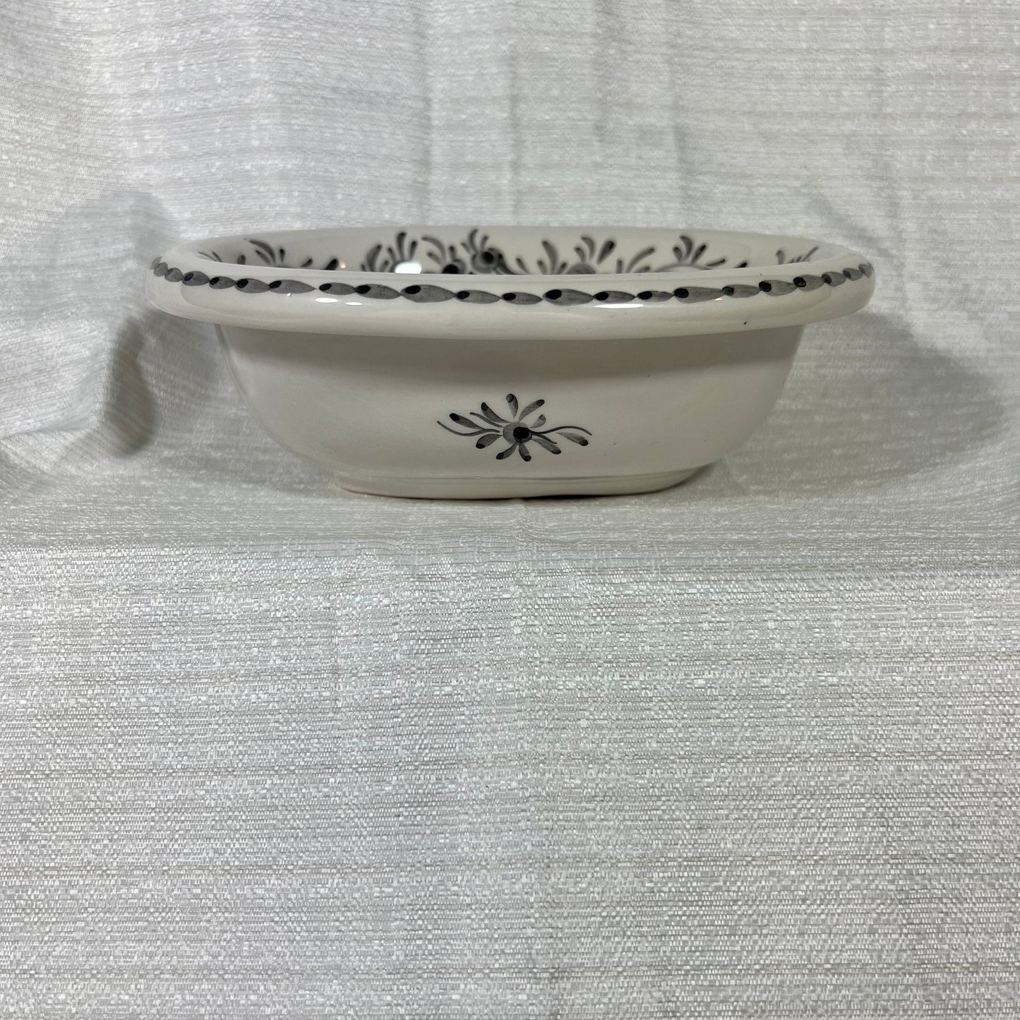 Hand Painted Portuguese Ceramic Soap Dish