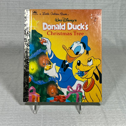 a Little Golden Book Walt Disney's Donald Duck's Christmas Tree