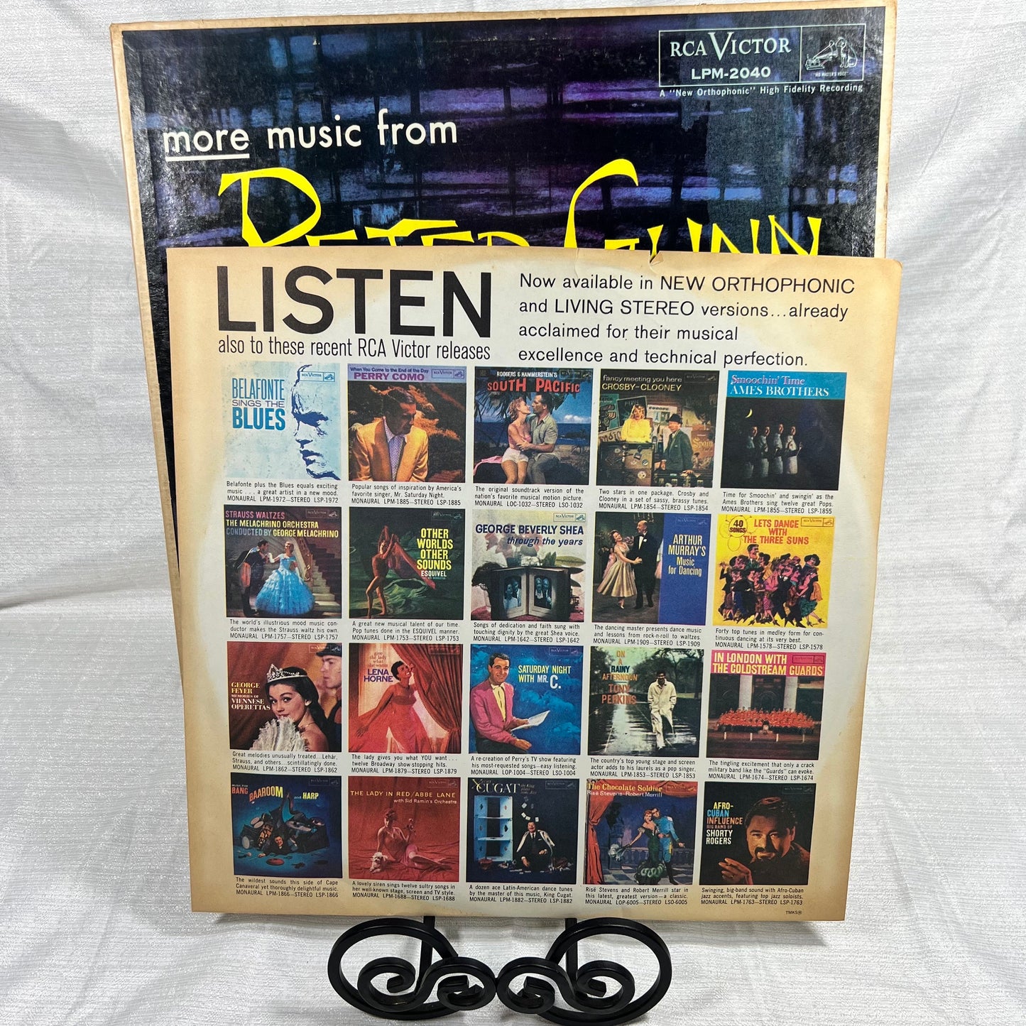 More Music from Peter Gunn Henry Mancini Record, Album, Vinyl, LP