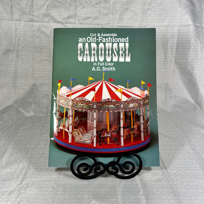 Cut and Assemble Old Fashioned Carousel Book 1985