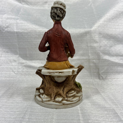 Old Woman Figurine Napcoware Porcellane D’arte C8359