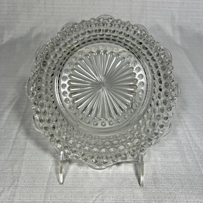 Anchor Hocking Hobnail Ruffle Edged Bowl - Large Chip